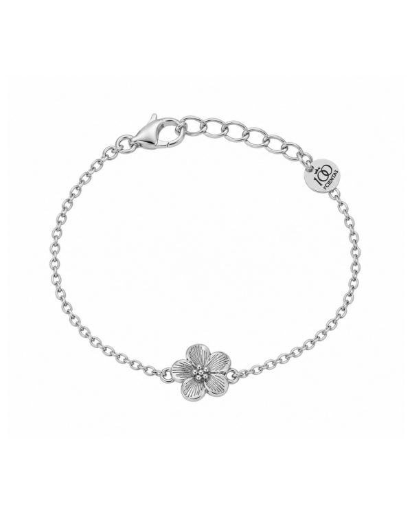 Pulsera Flor Acero