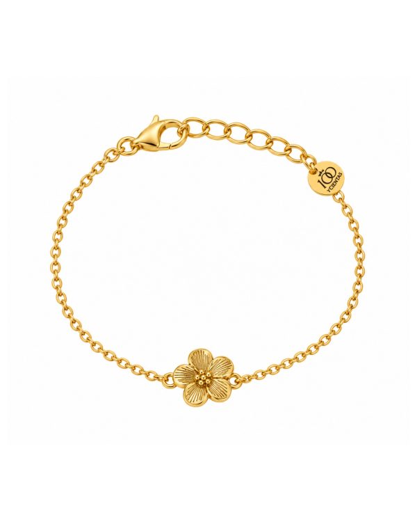 Pulsera Flor Gold