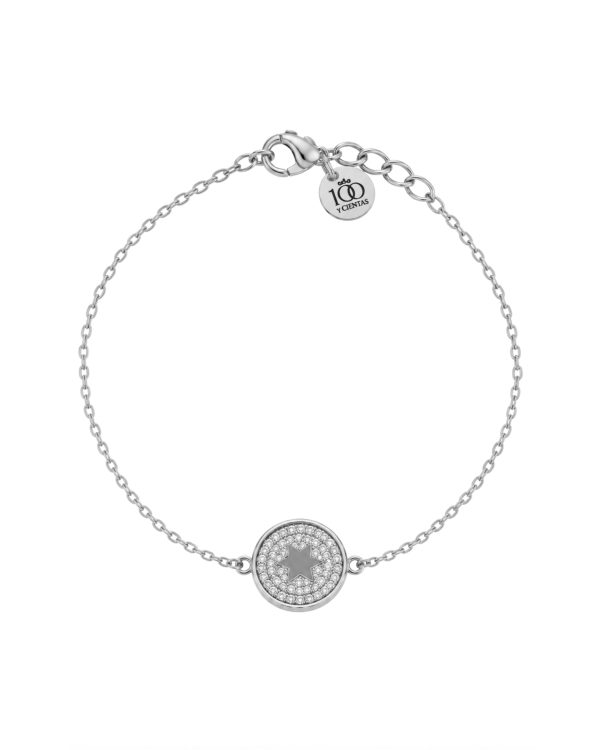 Pulsera Medalla Star Czs Acero